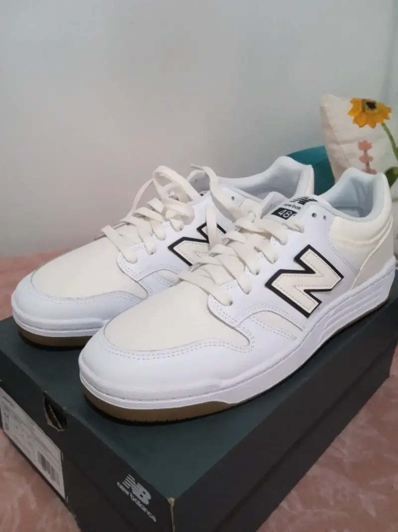 Zapatillas New Balance blancas clásicas - 2