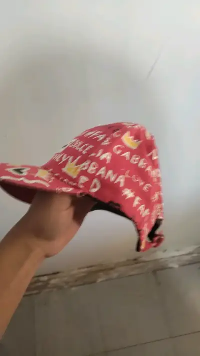 Gorra Dolce & Gabbana roja estampada - miniatura 2