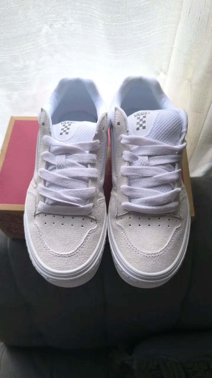Zapatillas Vans Caldrone blancas - 1