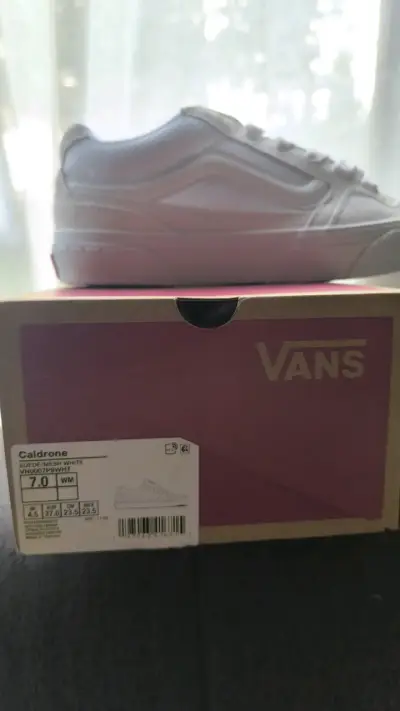 Zapatillas Vans Caldrone blancas - miniatura 5