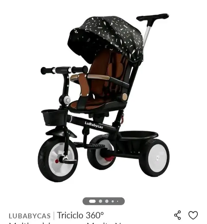Triciclo 360° Lubabycas para niños