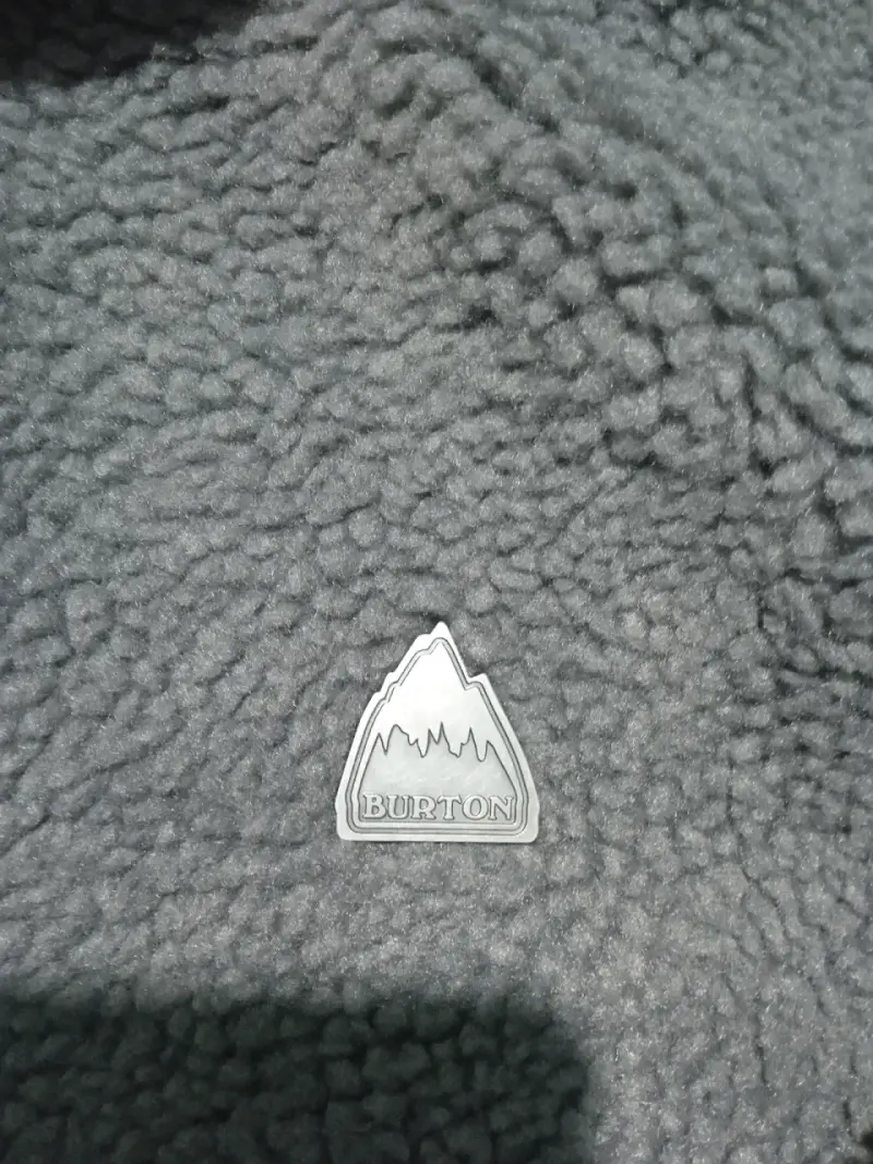 Chaqueta polar gris con capucha Burtons - 5