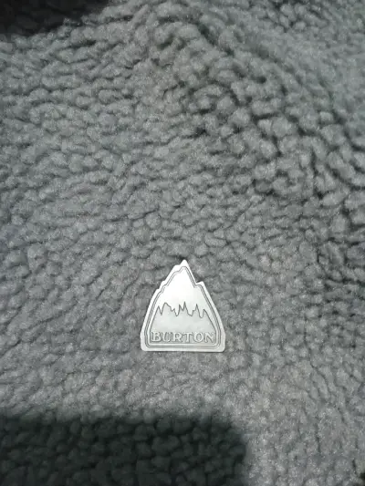 Chaqueta polar gris con capucha Burtons - miniatura 5