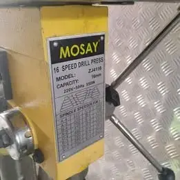 🛠️ TALADRO DE PEDESTAL MOSAY –TALLER/SEMI INDUST - miniatura 5