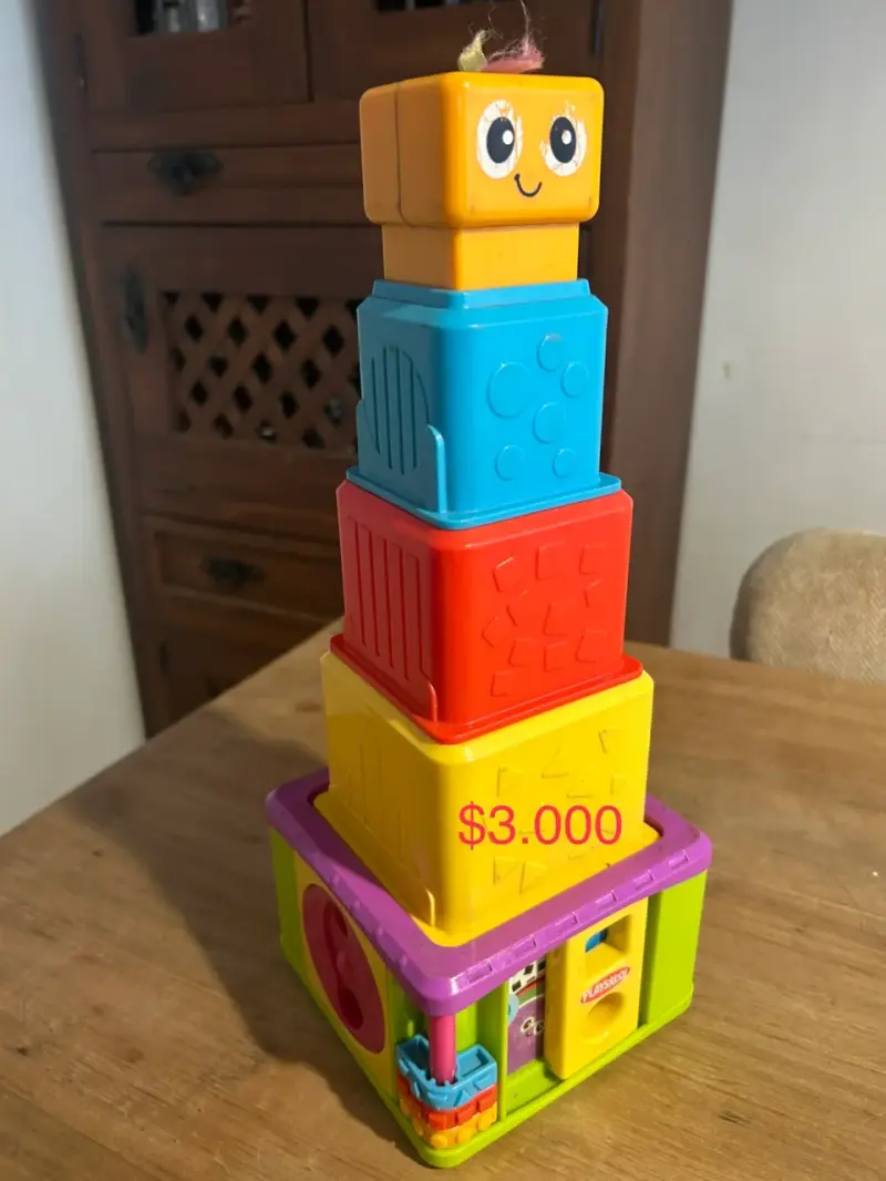 Bloques apilables Playskool para niños - 1