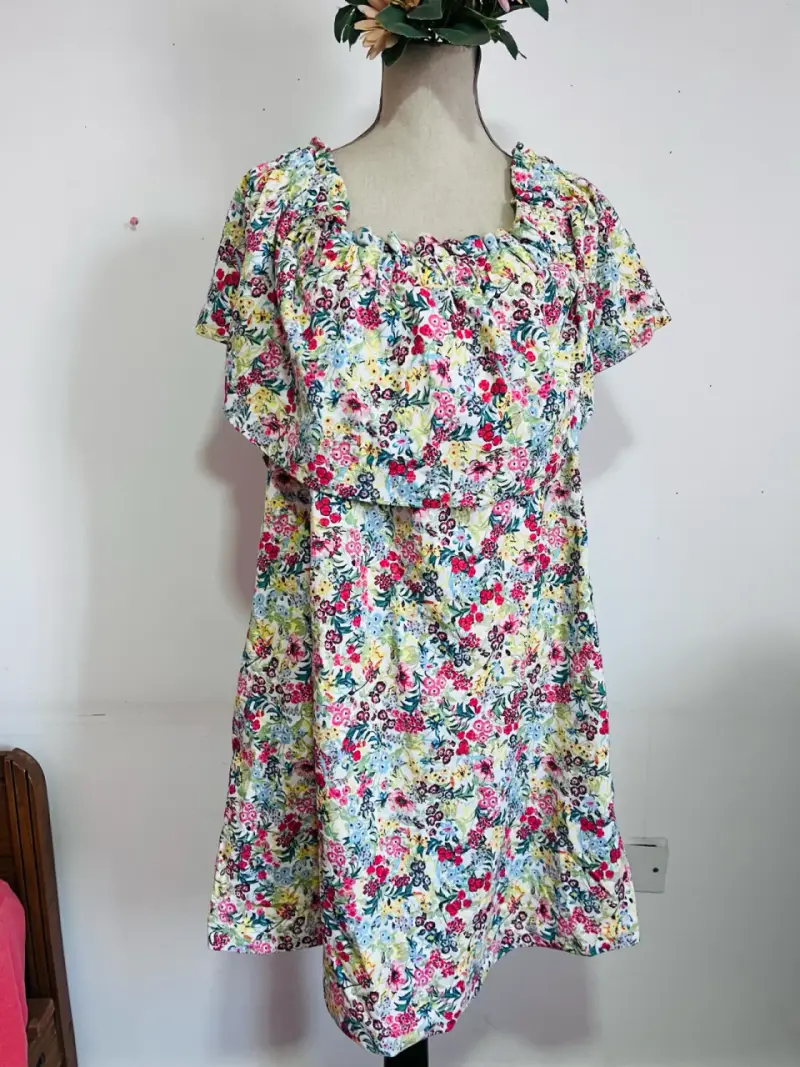 Vestido floral de verano para mujer