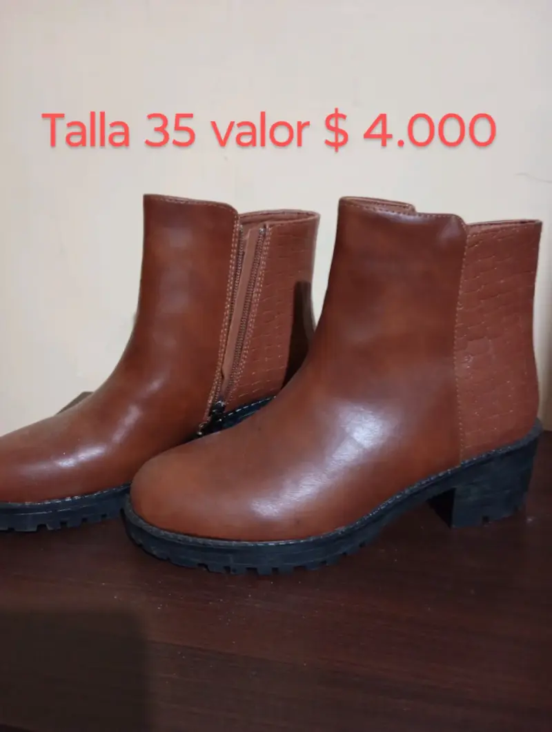 Botas de invierno marrones talla 36