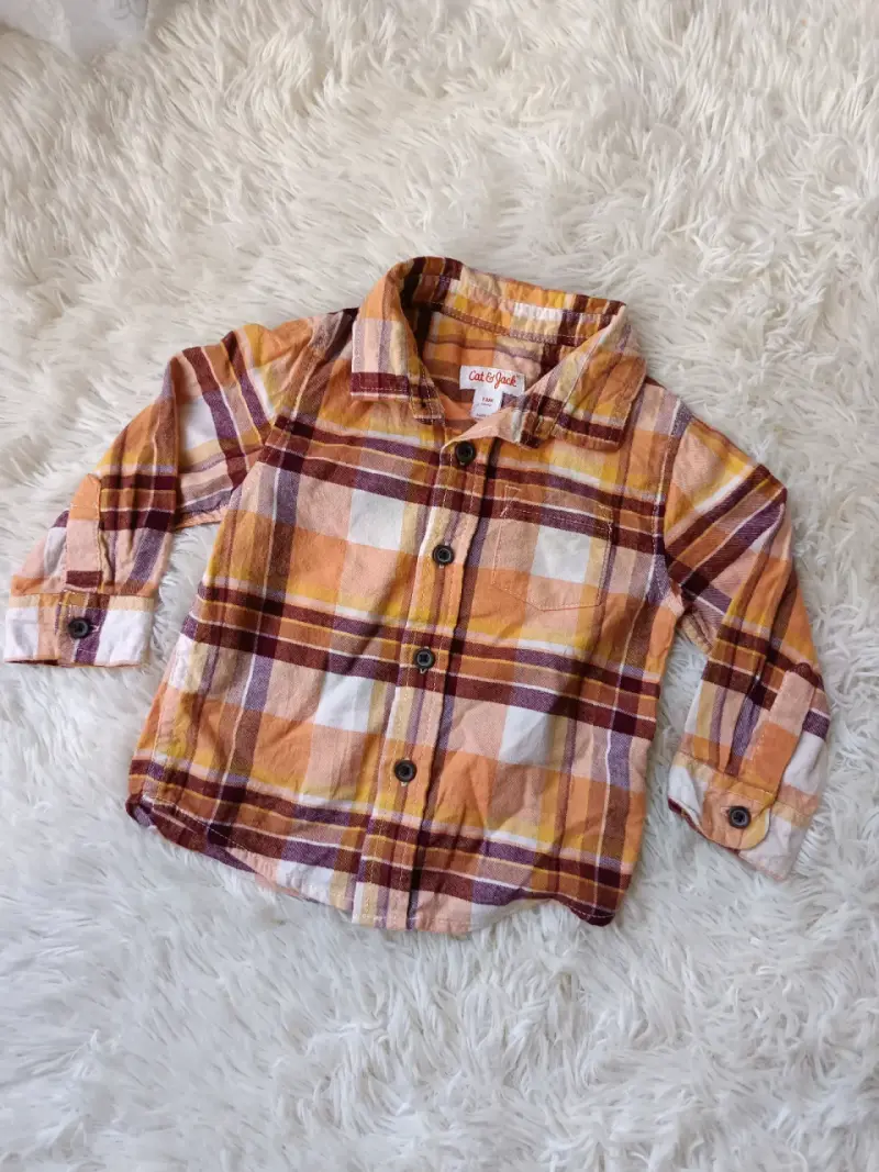 Camisa a cuadros para niño Cat & Jack - 1