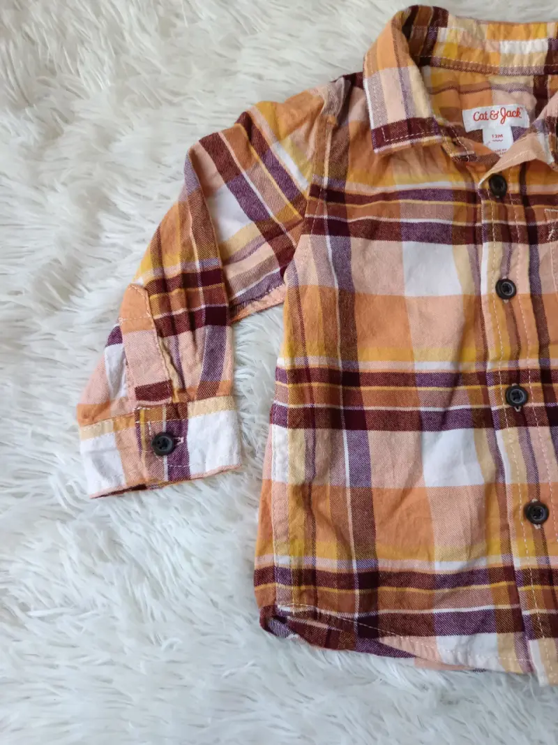 Camisa a cuadros para niño Cat & Jack - 2