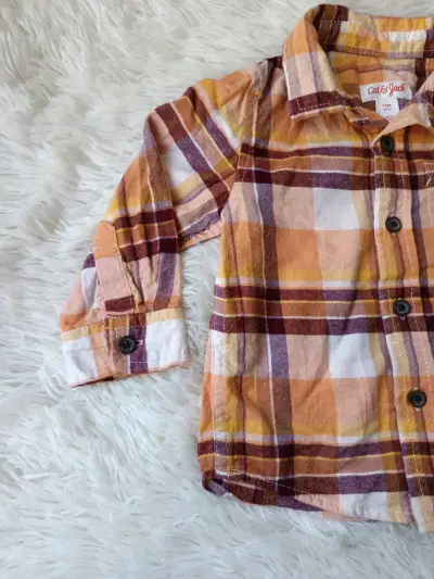 Camisa a cuadros para niño Cat & Jack - miniatura 2