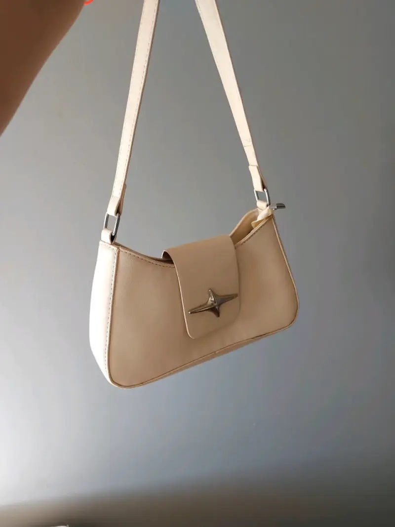 Cartera beige pequeña - 1