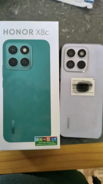 Smartphone Honor X8c con caja original - miniatura 1