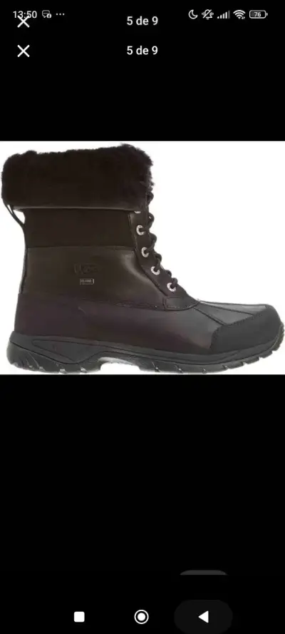 Botas impermeables UGG Butte negras - miniatura 3