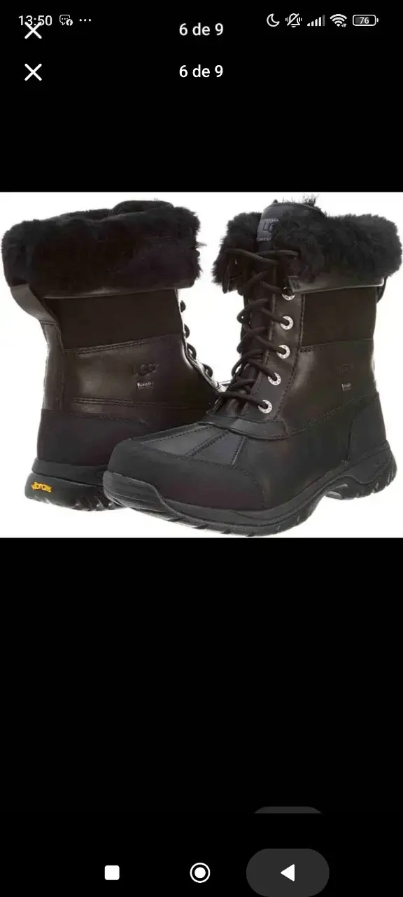 Botas impermeables UGG Butte negras - 4