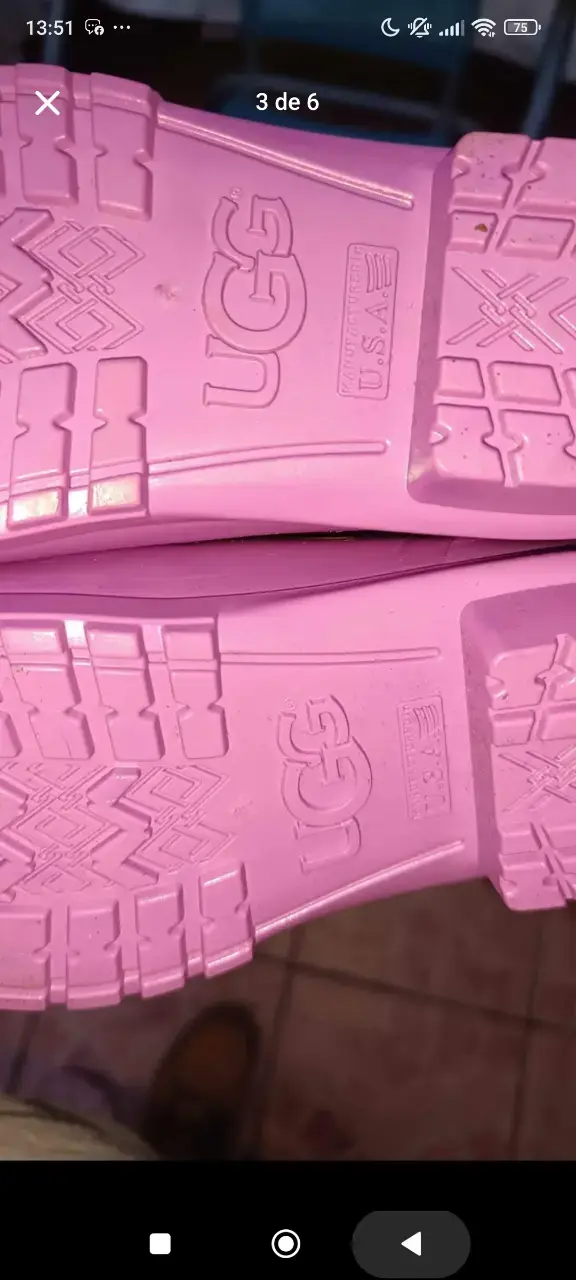 Botas de lluvia rosas para mujer - 5