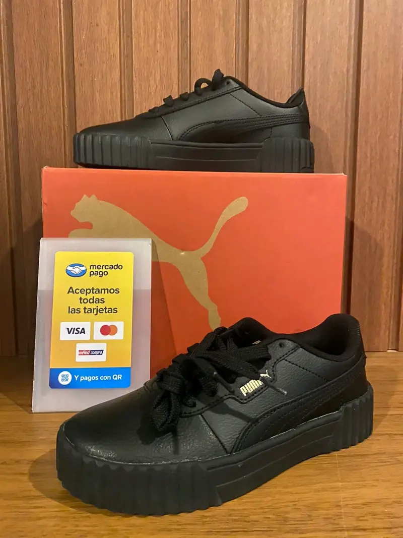 Zapatillas negras Puma talla 36 y 37.5 - 2