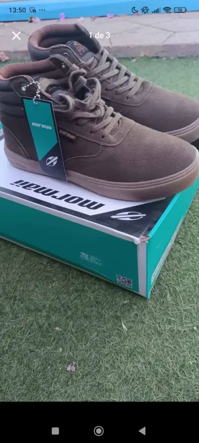 Zapatillas altas Mormaii marrones nuevas - miniatura 1