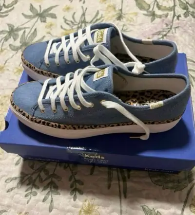Zapatillas Keds denim con detalle animal print - miniatura 1