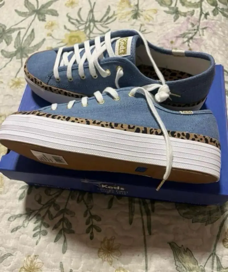 Zapatillas Keds denim con detalle animal print - 2