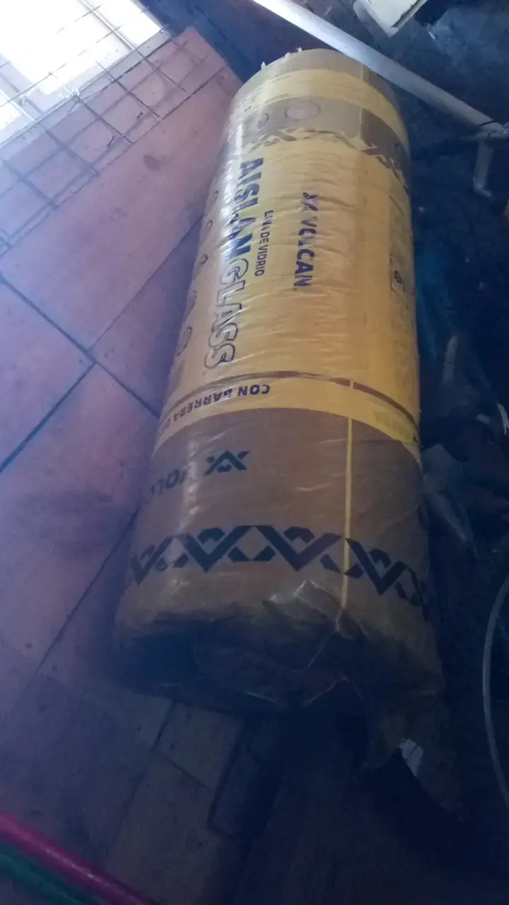 Rollo de lana de vidrio Volcan Aislanglass