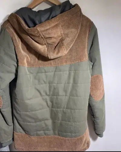 Chaqueta Kivül acolchada verde y marrón - miniatura 2