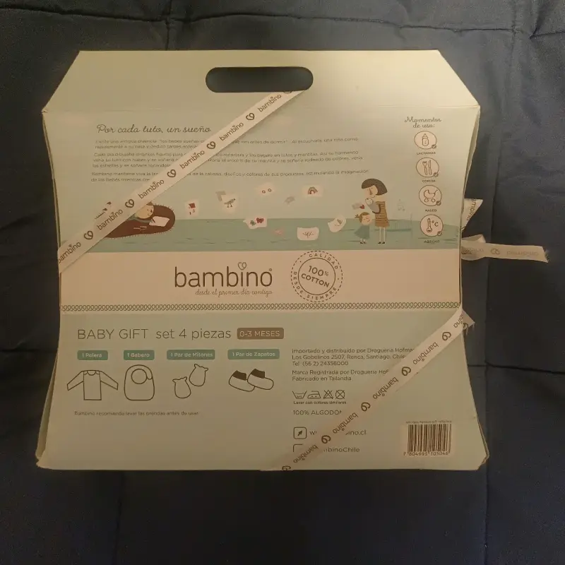 Set de regalo para bebé Bambino 4 piezas - 2