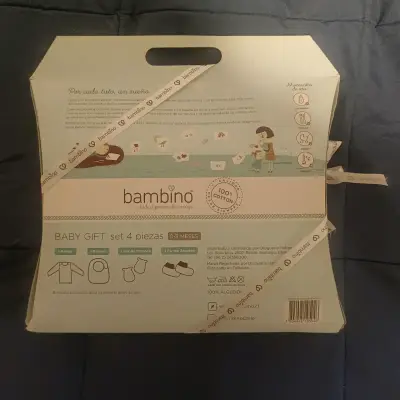 Set de regalo para bebé Bambino 4 piezas - miniatura 2