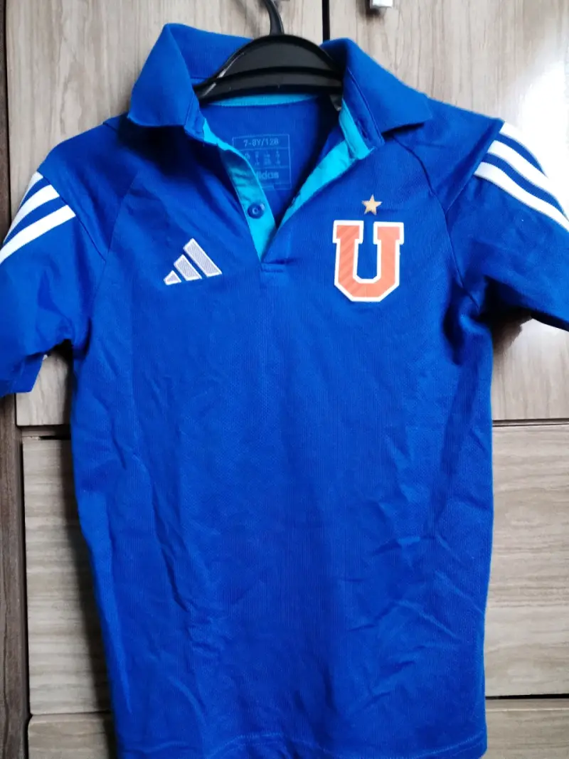 Polera azul de la U de Chile para niños - 1