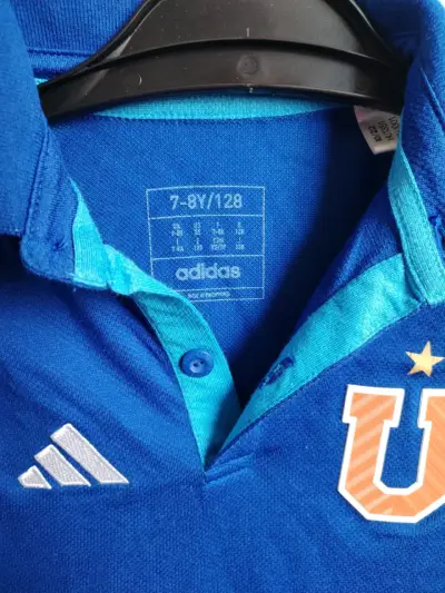 Polera azul de la U de Chile para niños - miniatura 2