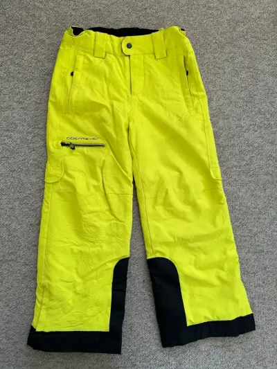 Pantalones de nieve Obermeyer amarillos - miniatura 1