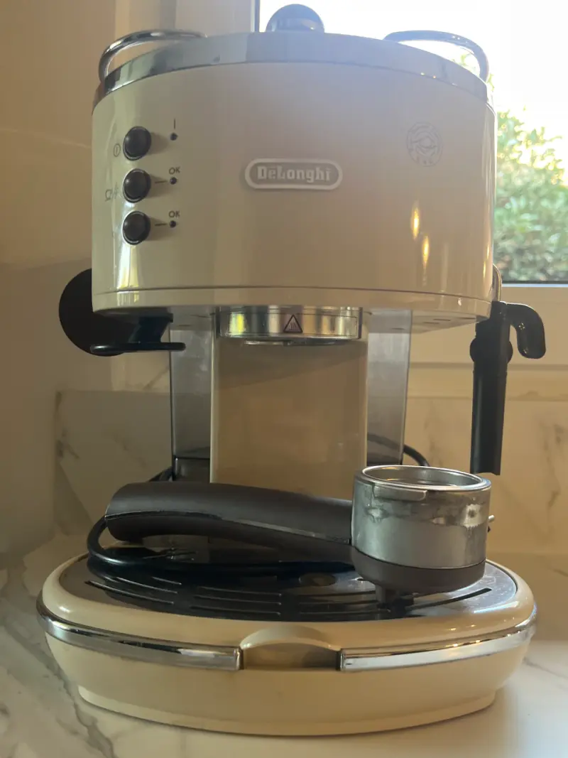 Cafetera espresso DeLonghi vintage crema - 2