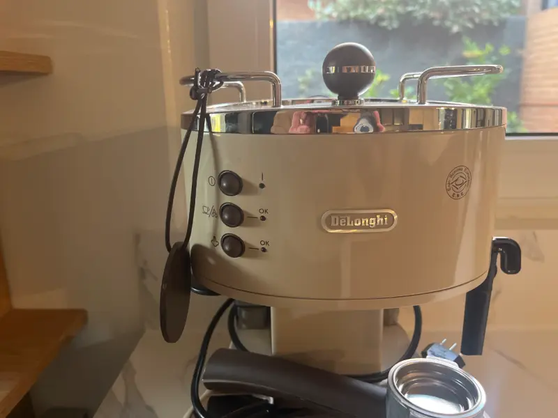 Cafetera espresso DeLonghi vintage crema - 4