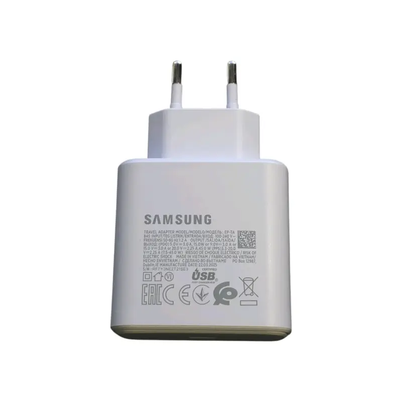 Cargador Samsung 45W PD con cable USB-C - 3