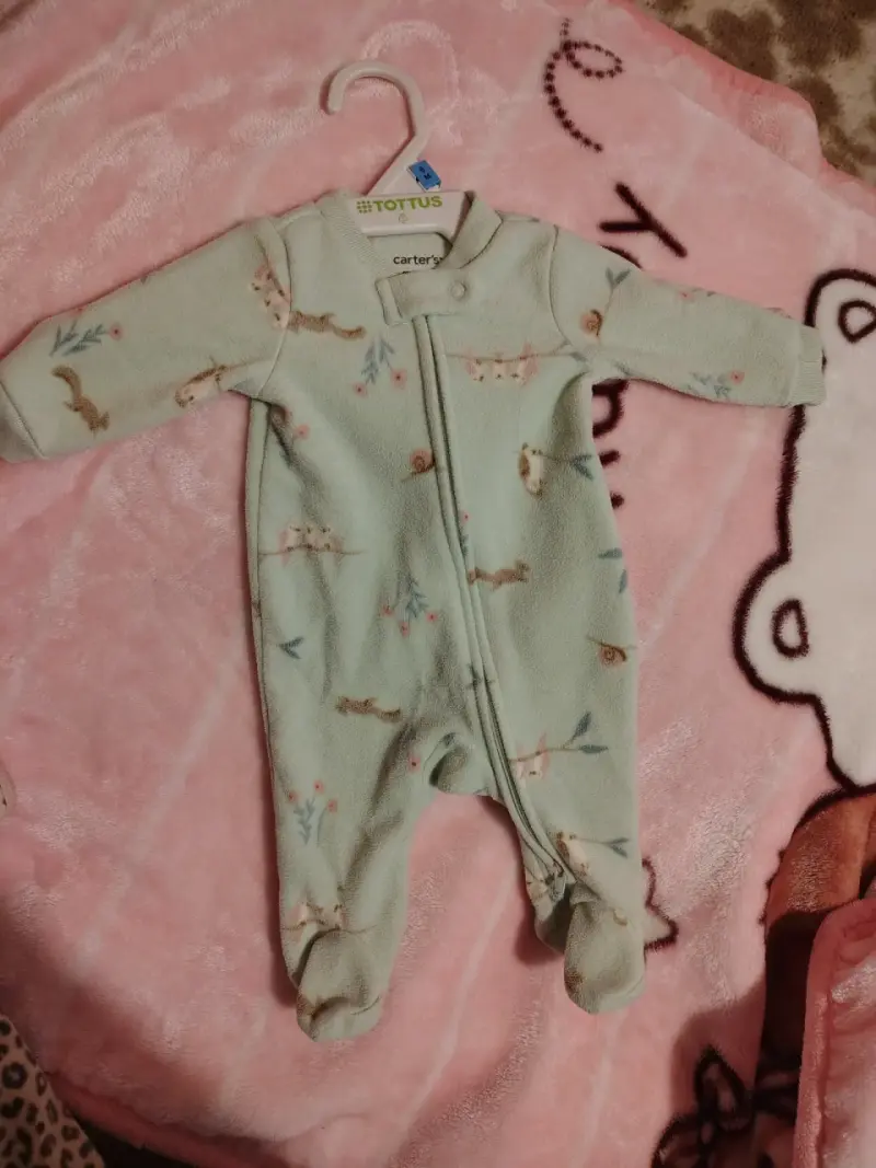 Enterito de bebé marca cárter's blanco con diseño - 3