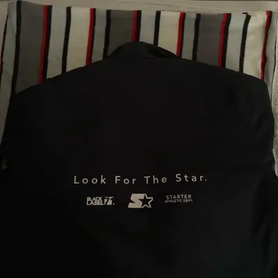 Chaqueta negra Starter con forro verde - miniatura 2