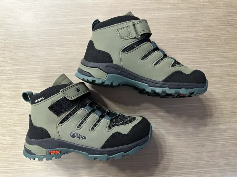 Botas infantiles Lippi Kids verde y negro N 31 - 2