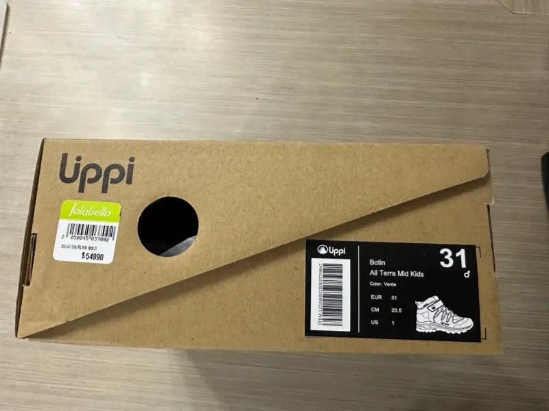 Botas infantiles Lippi Kids verde y negro N 31 - 5