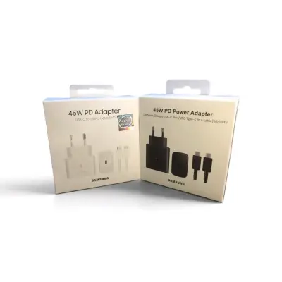 Kit 2 Cargadores Samsung 45W PD USB-C con cable 1m - miniatura 1