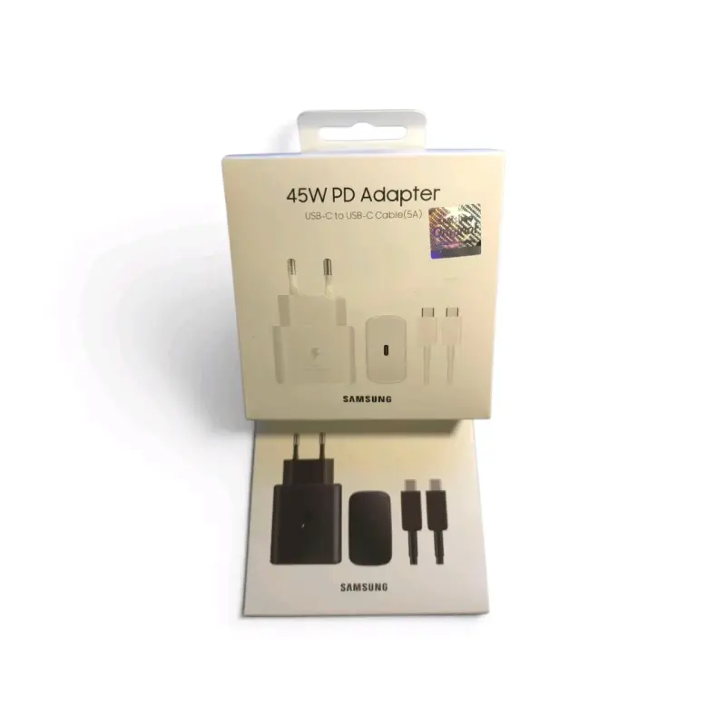 Kit 2 Cargadores Samsung 45W PD USB-C con cable 1m - 2