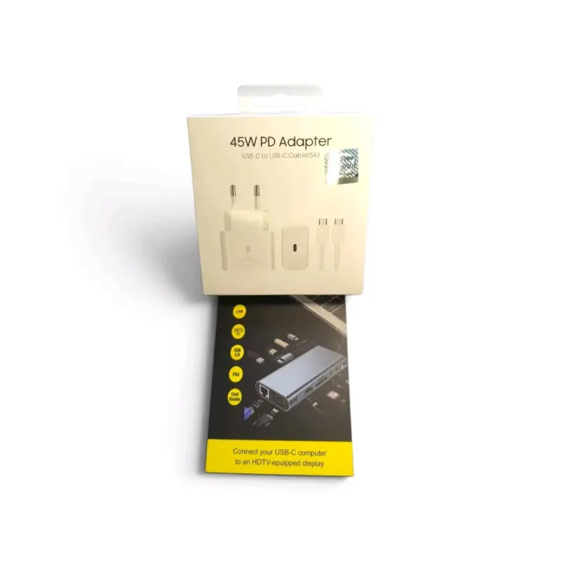 Kit Adaptador Samsung 45W y Hub USB-C 11 en 1 - 2