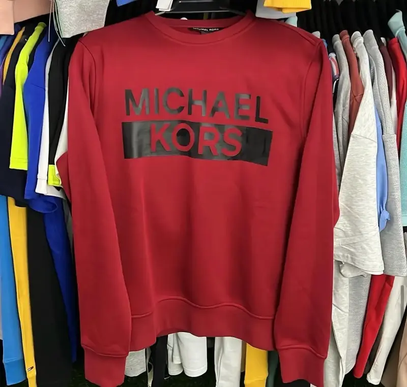 Polerón rojo Michael Kors para hombre