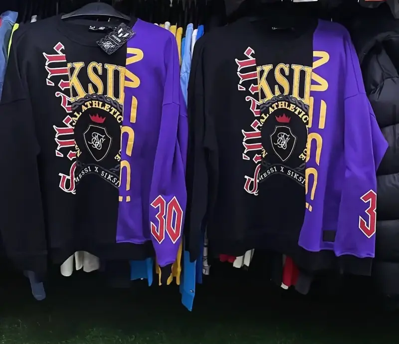 Polerón Messi x Siksilk bicolor