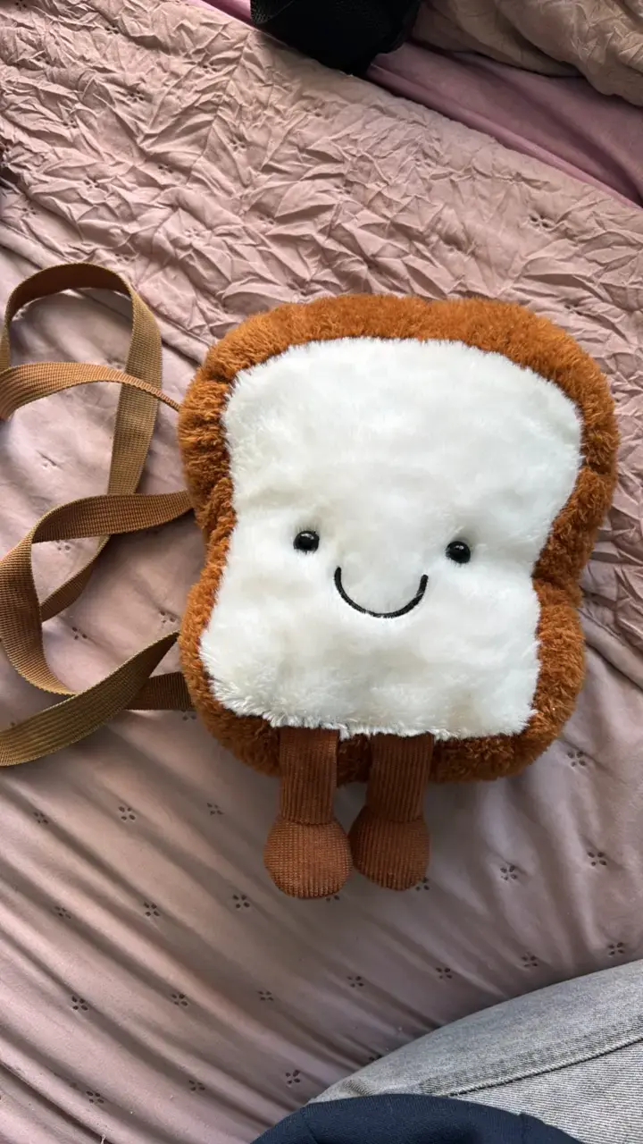 Mochila peluche de pancito - 1