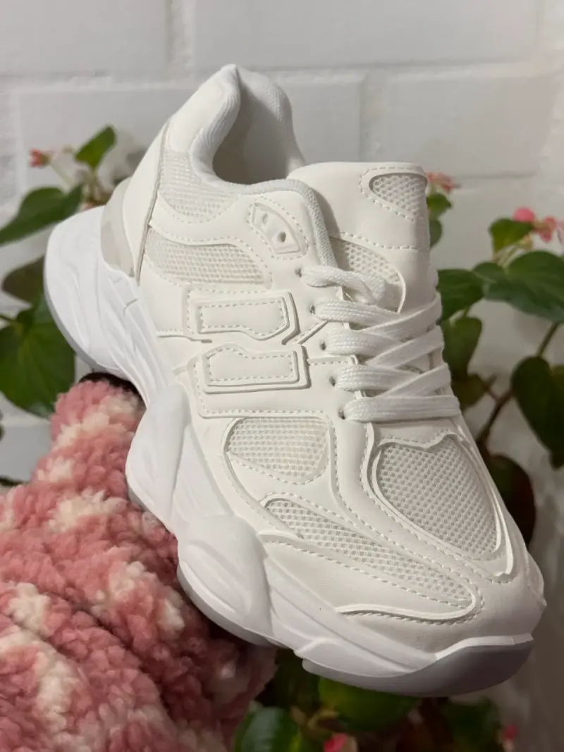 Zapatillas deportivas blancas unisex
