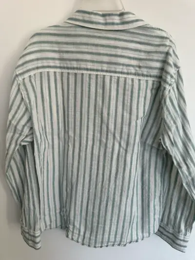 Camisa a rayas Zara niño talla 8 - miniatura 2