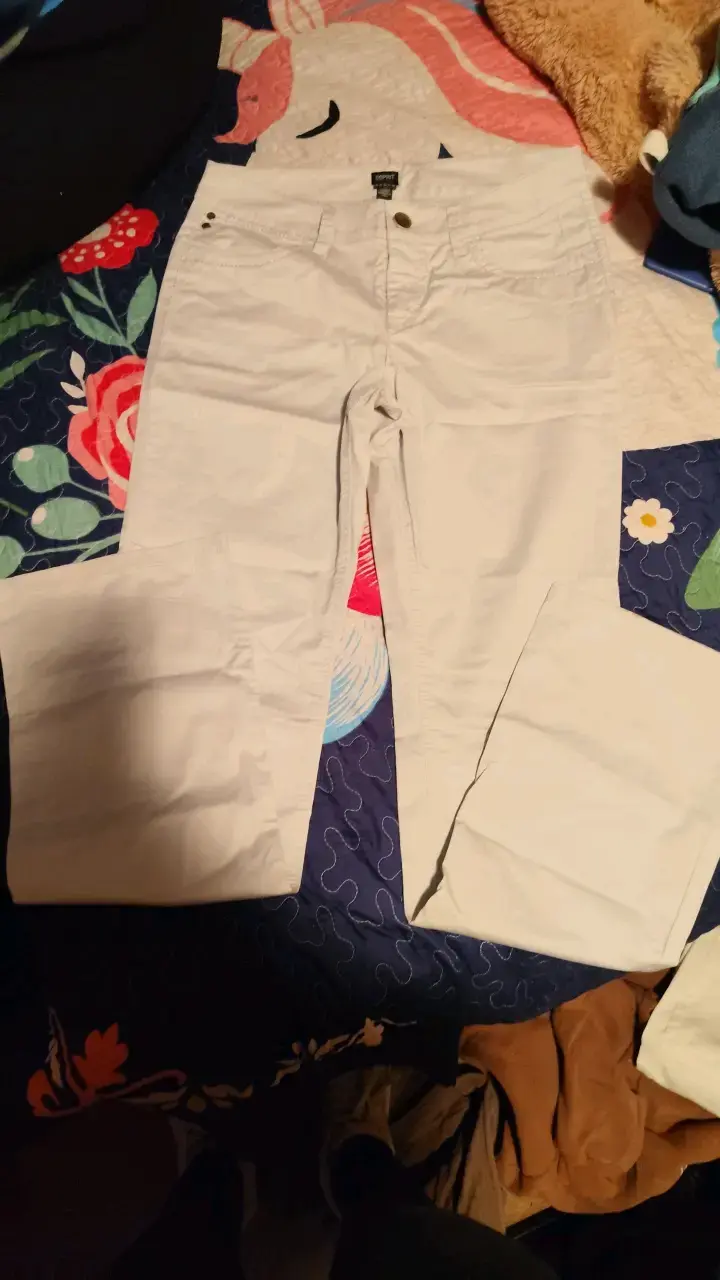 Pantalones gris de mujer