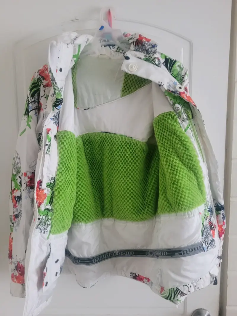 Chaqueta impermeable con diseño floral - 2
