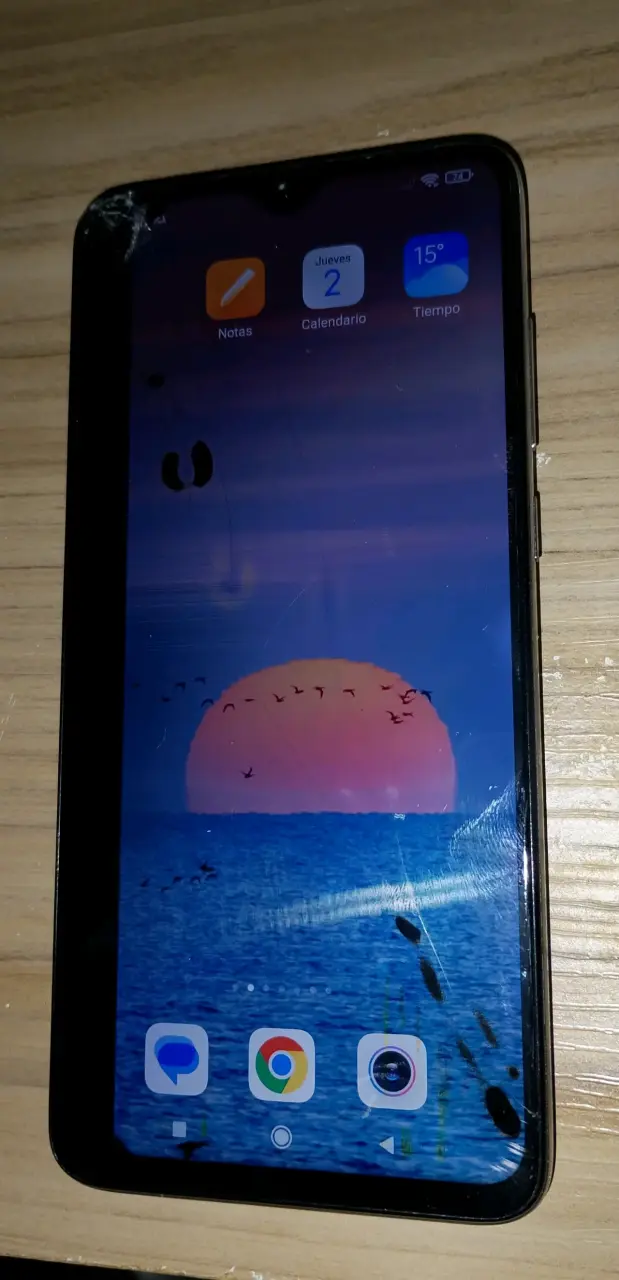 Xiaomi redmi note 8 pro con pantalla rota - 3
