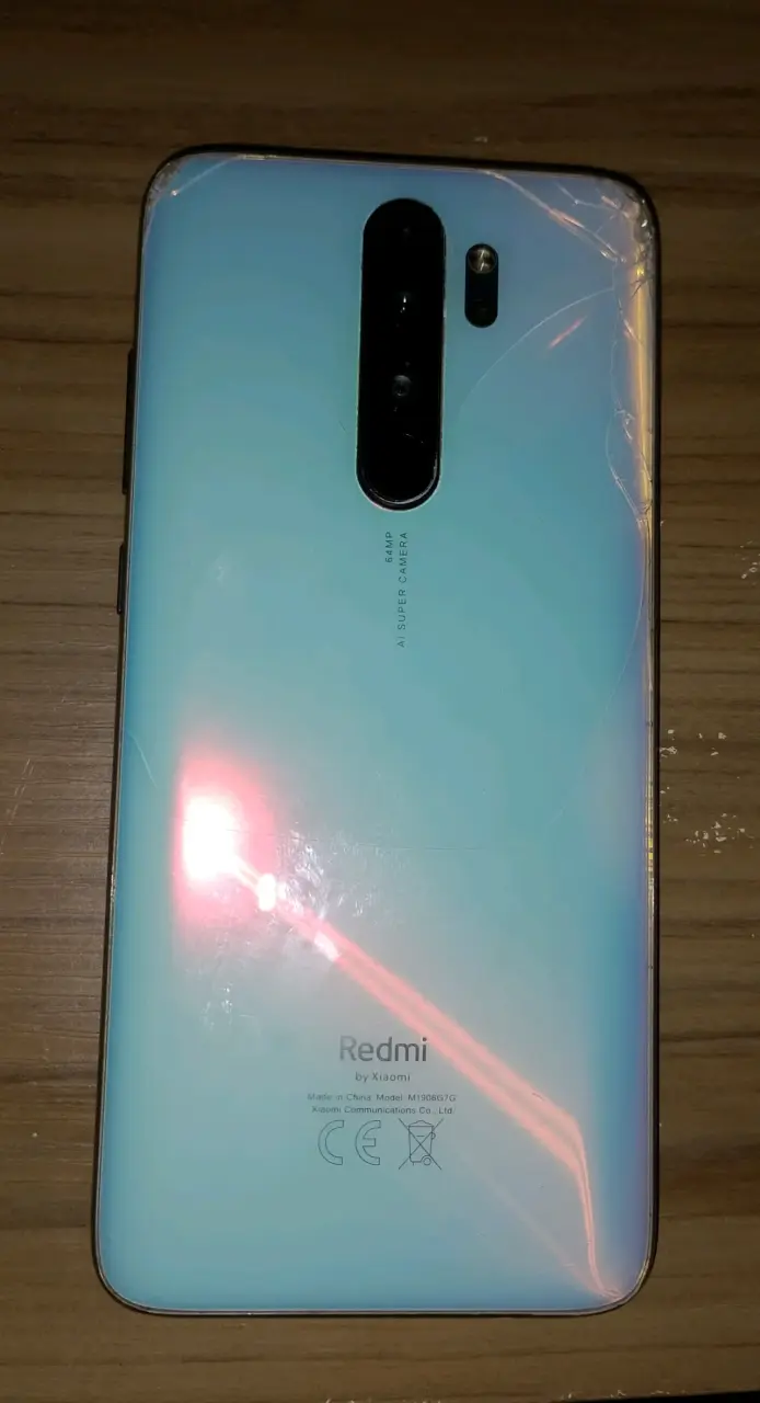 Xiaomi redmi note 8 pro con pantalla rota - 5