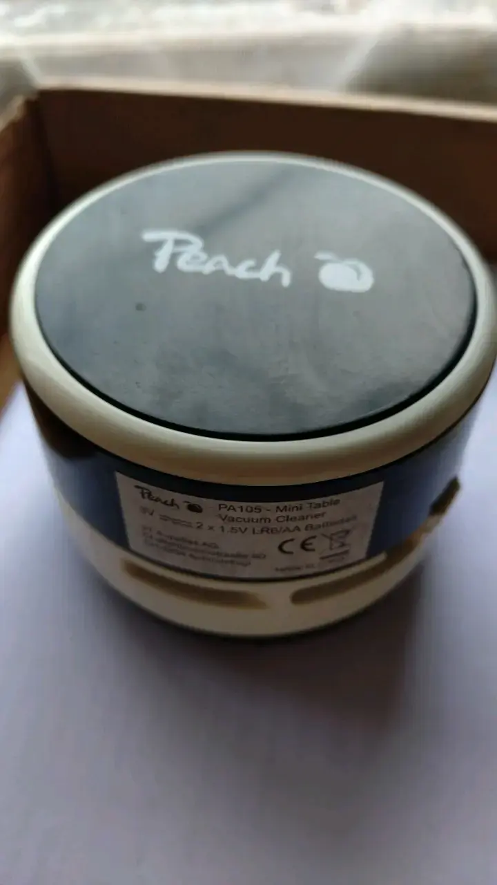 Mini aspiradora de mesa Peach PA105 - 1